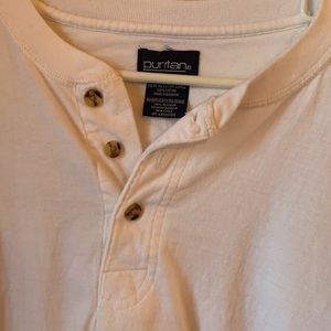 Men’s White Long sleeve shirt